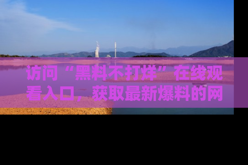 访问“黑料不打烊”在线观看入口，获取最新爆料的网址！