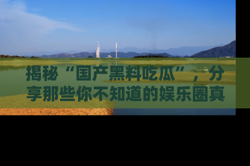 揭秘“国产黑料吃瓜”，分享那些你不知道的娱乐圈真实内幕！