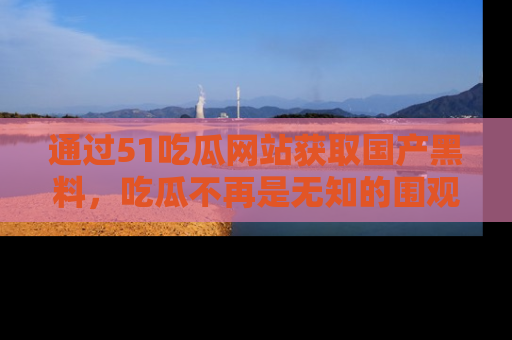 通过51吃瓜网站获取国产黑料，吃瓜不再是无知的围观者