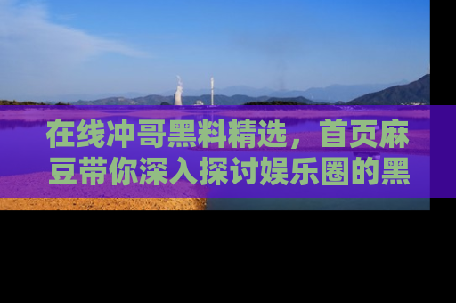 在线冲哥黑料精选，首页麻豆带你深入探讨娱乐圈的黑暗面
